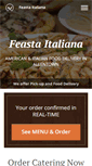 Mobile Screenshot of feastapizza.com